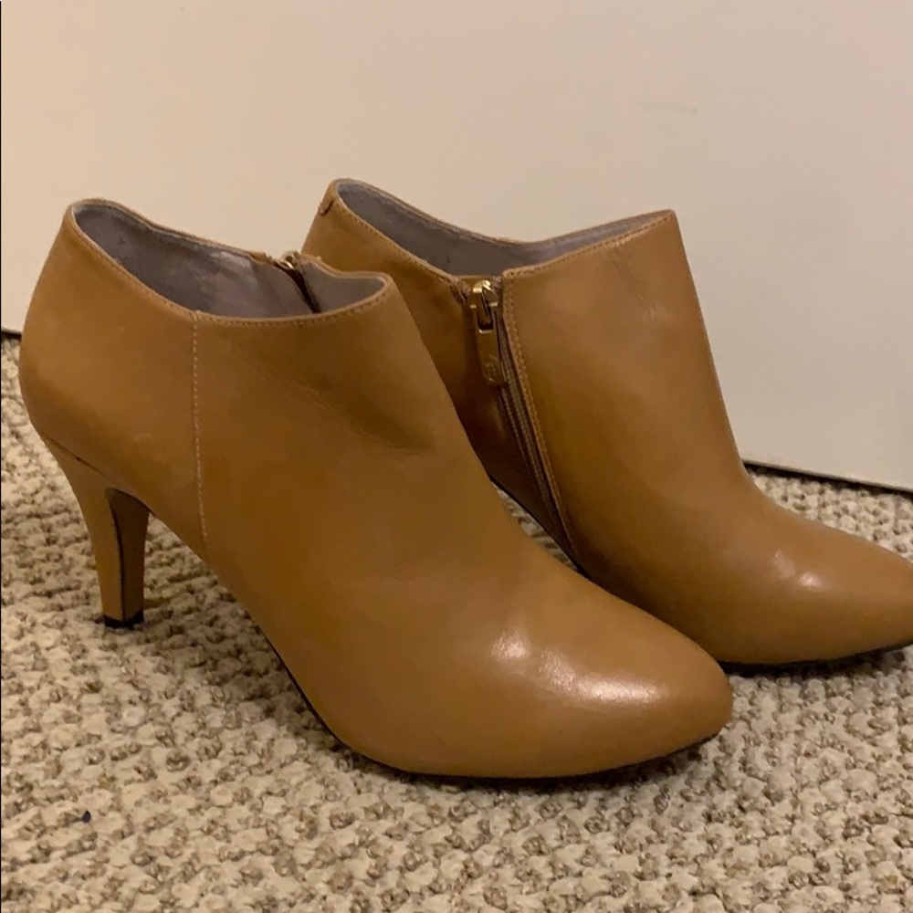 Vince Camuto Tan Ankle Booties